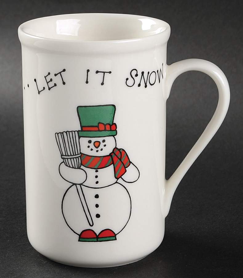 Let It Snow Cocoa Mug by International Silver-1
