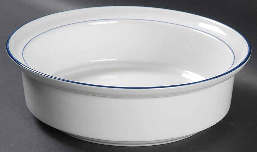 Sheridan Blue 9" Round Vegetable Bowl by International-1
