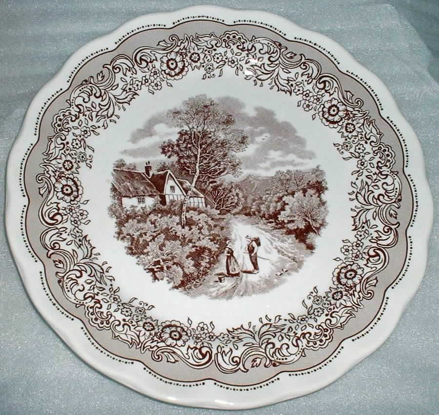 Swiss Landscape Dinner Plate by Italy-1