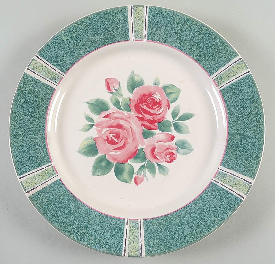 Glen Rose 12" Chop Plate (Round Platter) by International-1