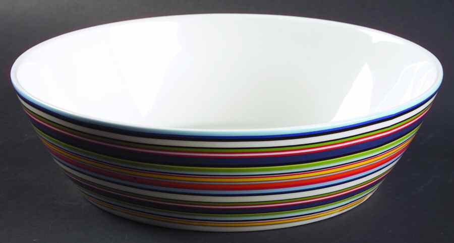 Origo Orange 10" Round Vegetable Bowl by Iittala-1