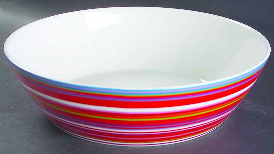 Origo Pink 10" Round Vegetable Bowl by Iittala-1