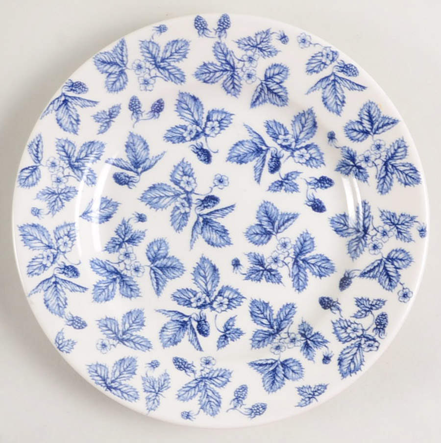 IK6 (Blue) Bread & Butter Plate by Ikea China-1