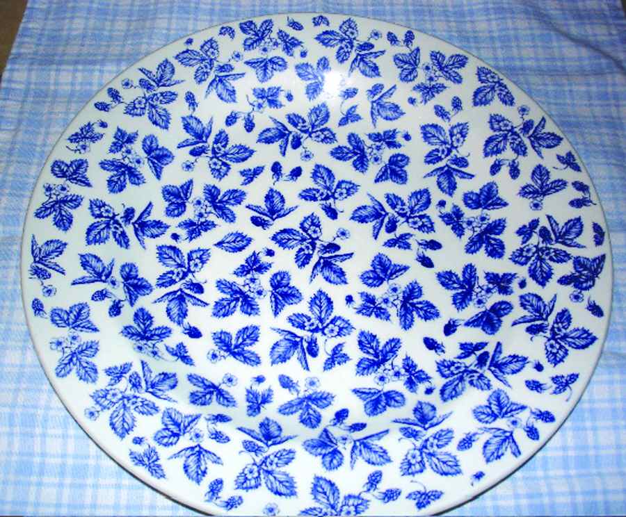 IK6 (Blue) Dinner Plate by Ikea China-1