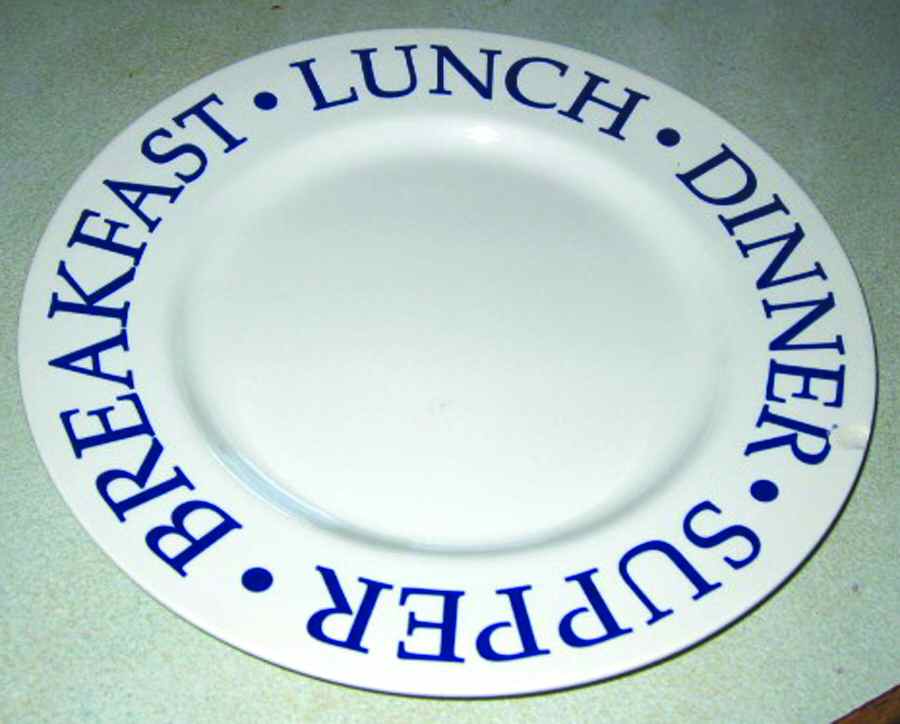 Bon Appetit Dinner Plate by Interiors (PTS)-1