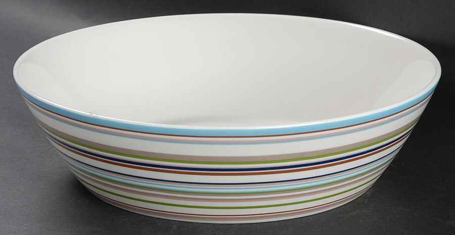 Origo Biege 10" Round Vegetable Bowl by Iittala-1