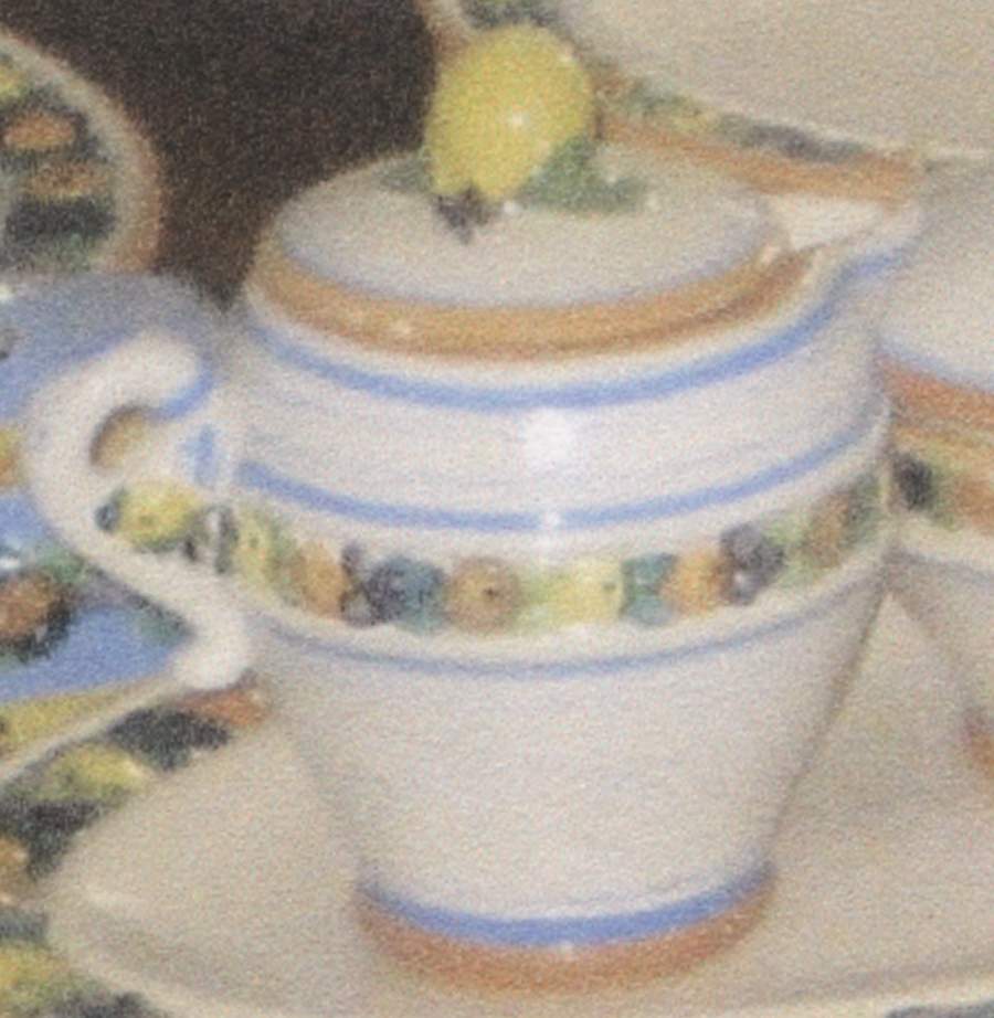 Nova Robbia Creamer & Lid by Italy-1
