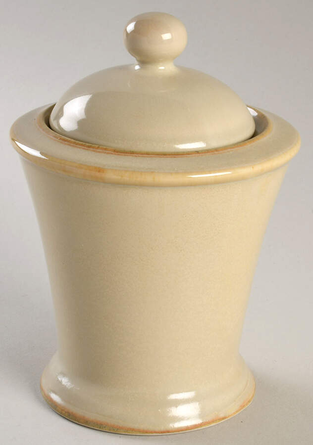 Prairie Golden Wheat (Indonesia) Sugar Bowl & Lid by Interiors (PTS)-1