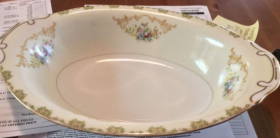 IMP60 10" Oval Vegetable Bowl by Imperial (Japan)-1