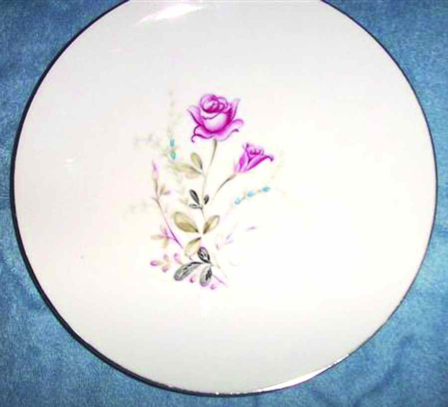 Rose Dinner Plate by Imperial (Japan)-1