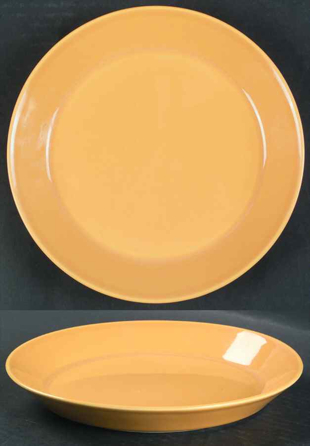 Teema Yellow Salad Plate by Iittala-1