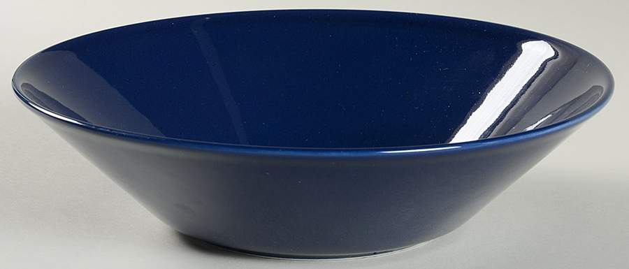 Teema Dark Blue 8" Individual Pasta Bowl by Iittala-1