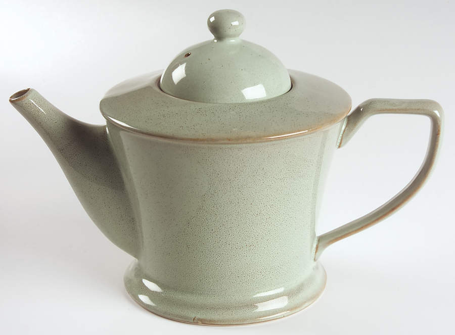 PRAIRIE LEAF GREEN Teapot & Lid by Interiors (PTS)-1