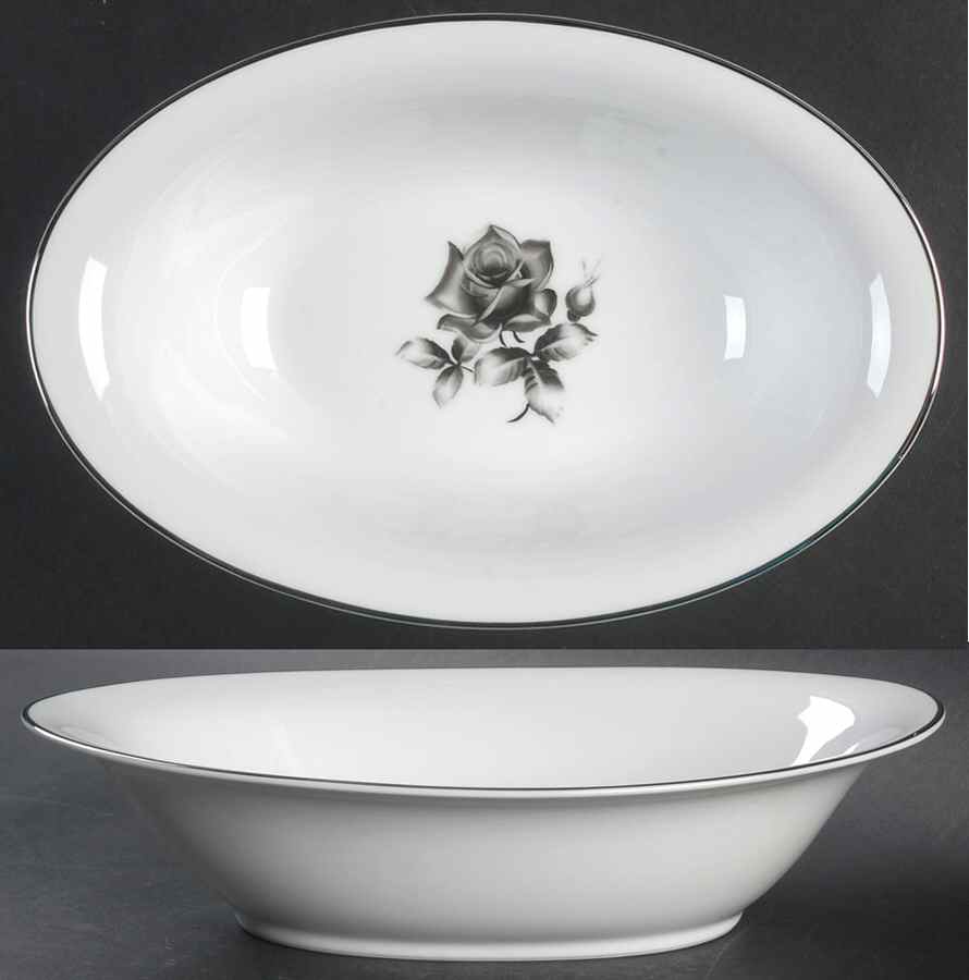 A5252-1 10" Oval Vegetable Bowl by I China (Japan)-1