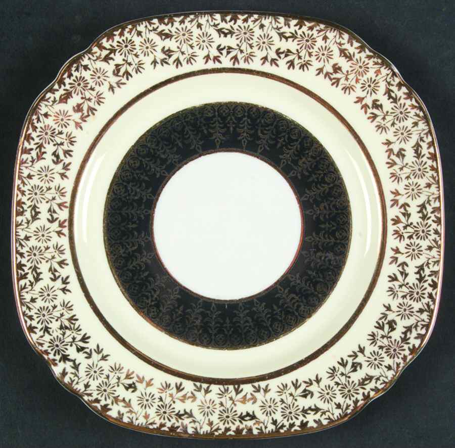IPE10 Square Bread & Butter Plate by Imperial (England)-1