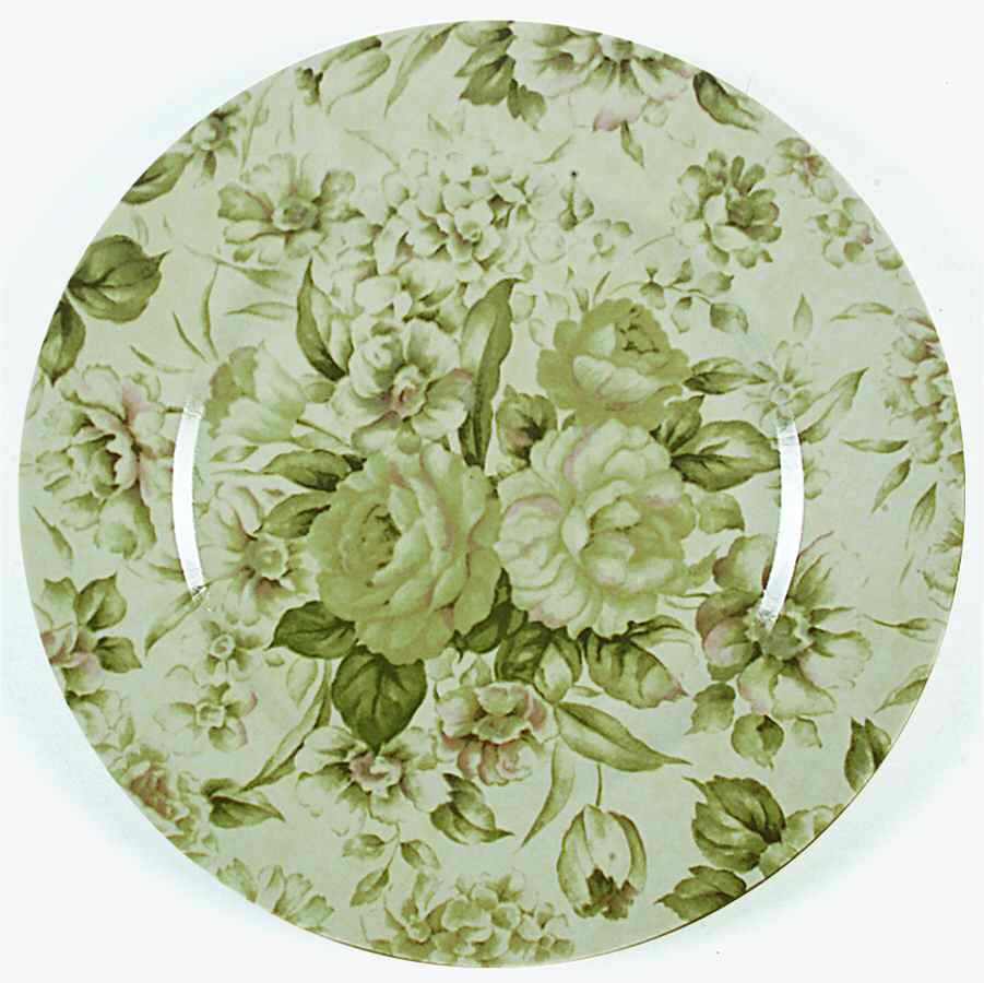 Antique Rose Dinner Plate by Interiors (PTS)-1