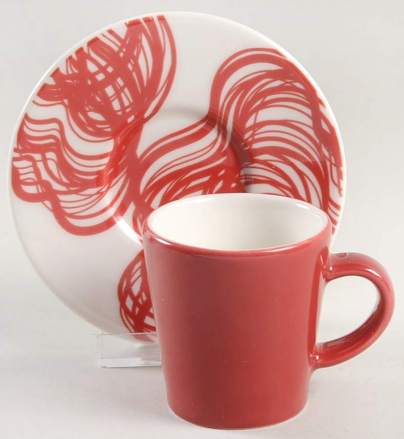 Aika Graphics Espresso Cup and Saucer Set by Iittala-1