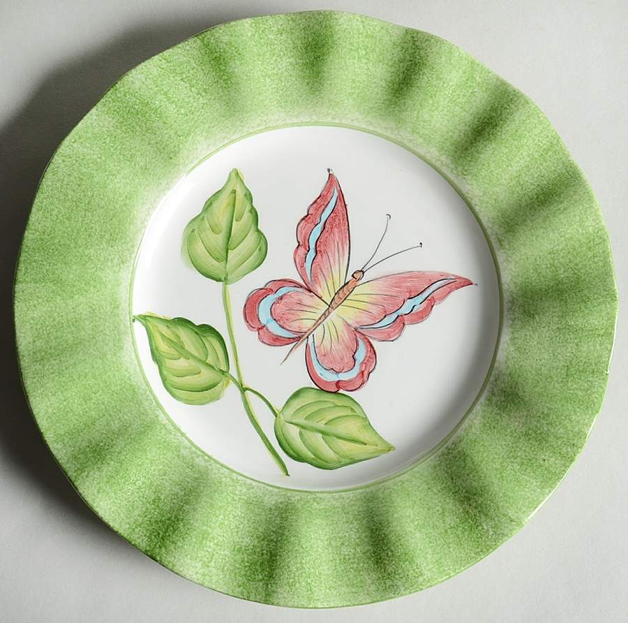 Farfalla Salad/Dessert Plate by Intrada-1