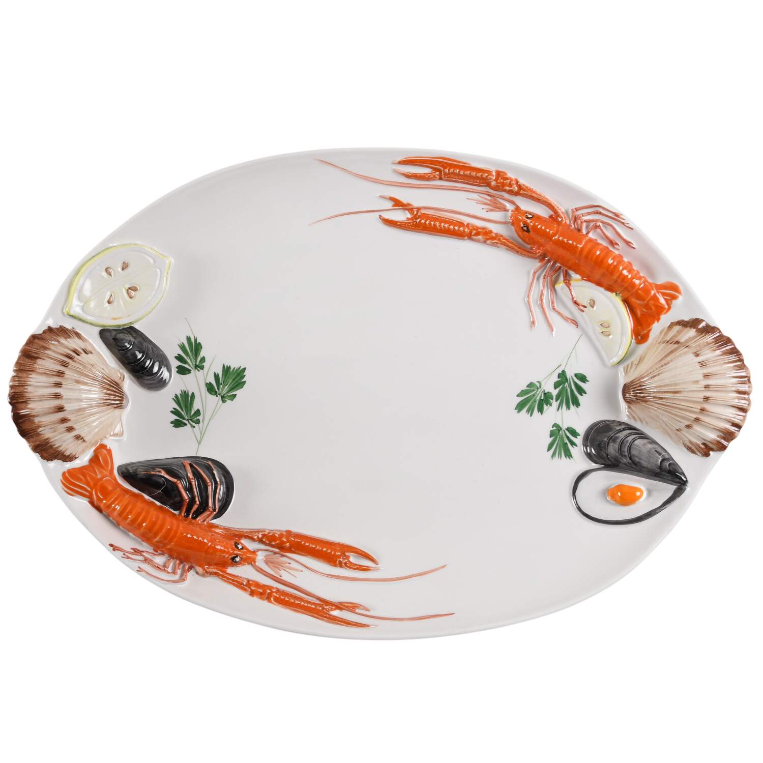 Mare 20" Oval Serving Platter by Intrada-1