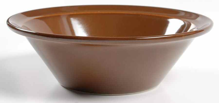 Prairie Adobe Red (China) Coupe Cereal Bowl by Interiors (PTS)-1