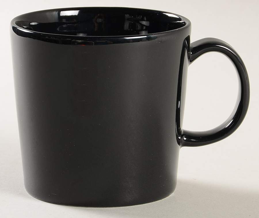 Teema Black Mug by Iittala-1