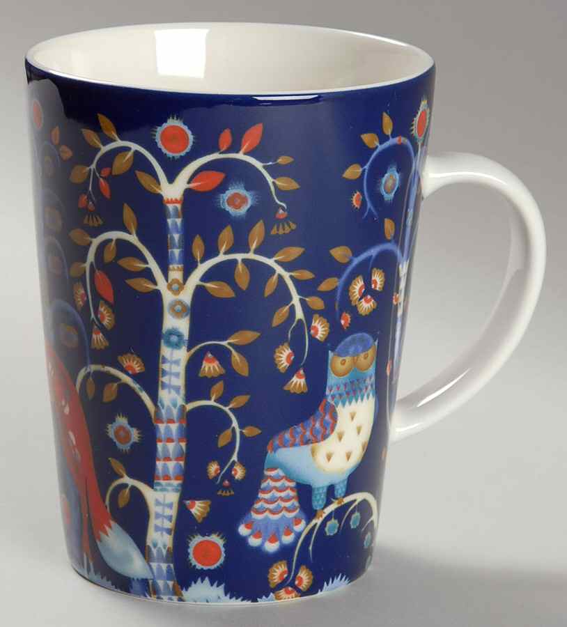 Taika Blue Mug by Iittala-1
