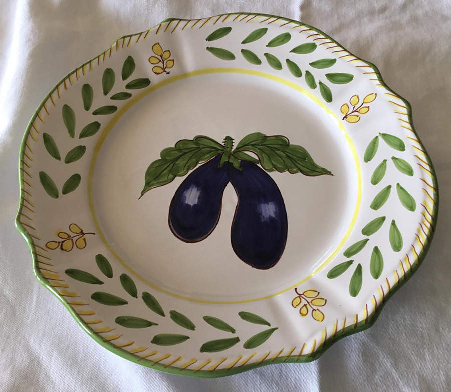 Majilly Salad/Dessert Plate by Italy-1