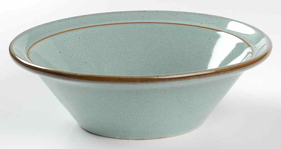 Prairie Turquoise Coupe Cereal Bowl by Interiors (PTS)-1