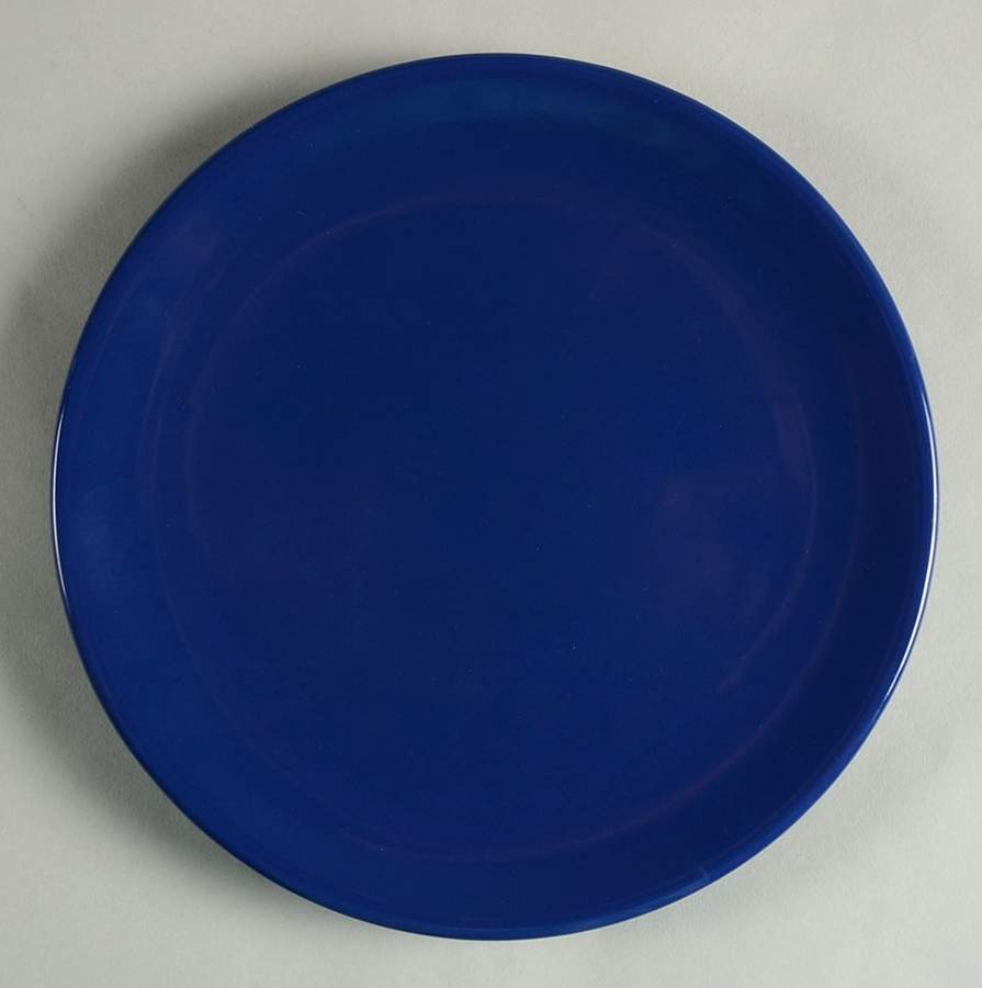 Syntes Blue Salad/Dessert Plate by Ikea China-1