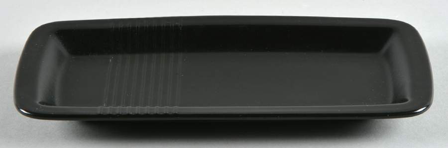 Charmor Black Salad/Dessert Plate by Ikea China-1