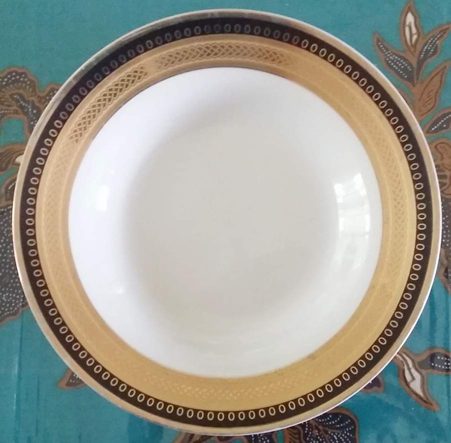 Italian Design Rim Soup Bowl by Imperial Fine China-1