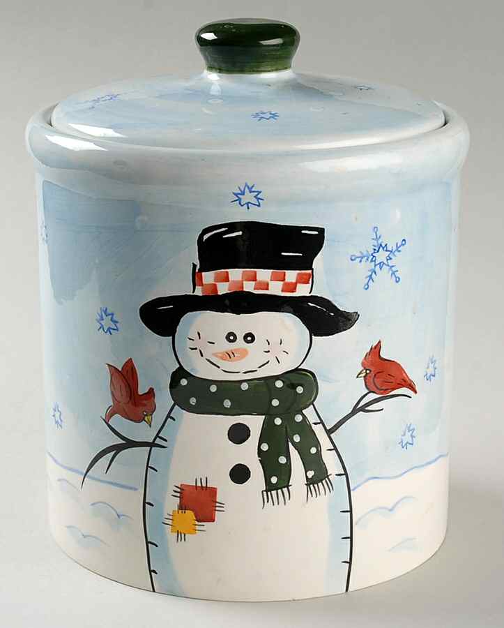 Holly Tree Cookie Jar & Lid by Inspirado Designs-1