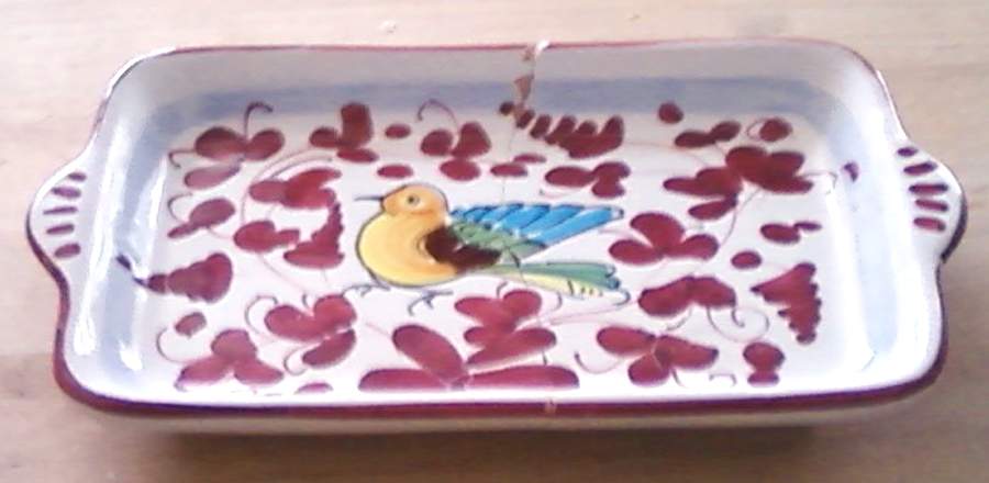 S0B1 Rectangular Tray by Sambuco Ceramiche-1