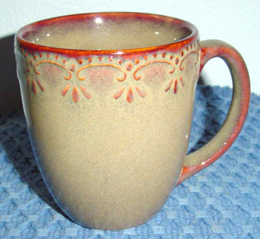 French Embossed Mug by International-1