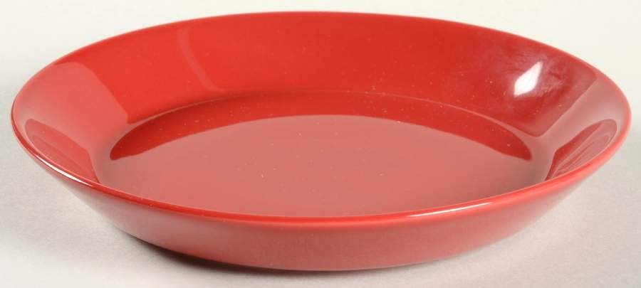 Teema Red Bread & Butter Plate by Iittala-1