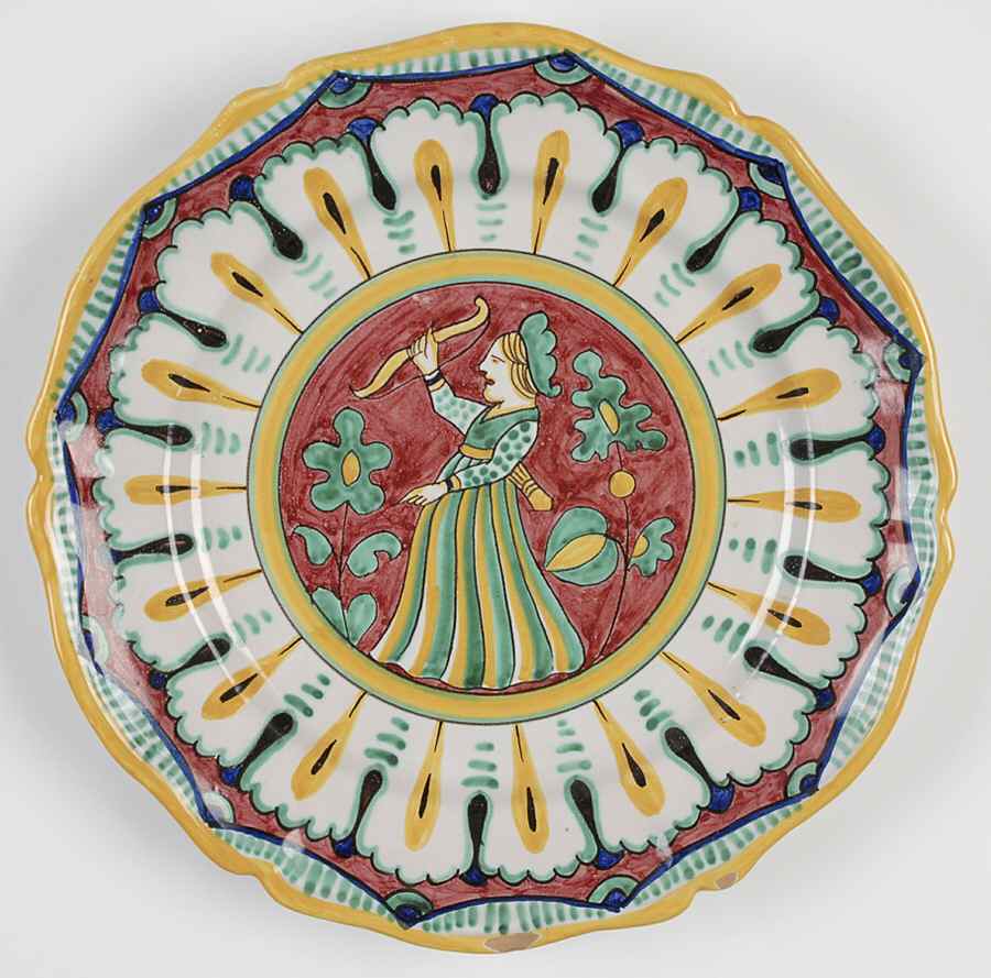 ITY262 Luncheon Plate by Italy-1