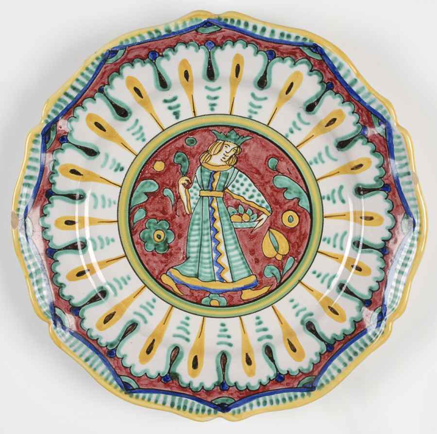 ITY262 Luncheon Plate by Italy-1