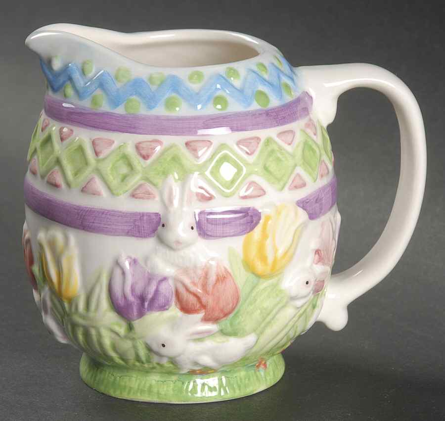 Bunny Garden Creamer by Inspirado Designs-1