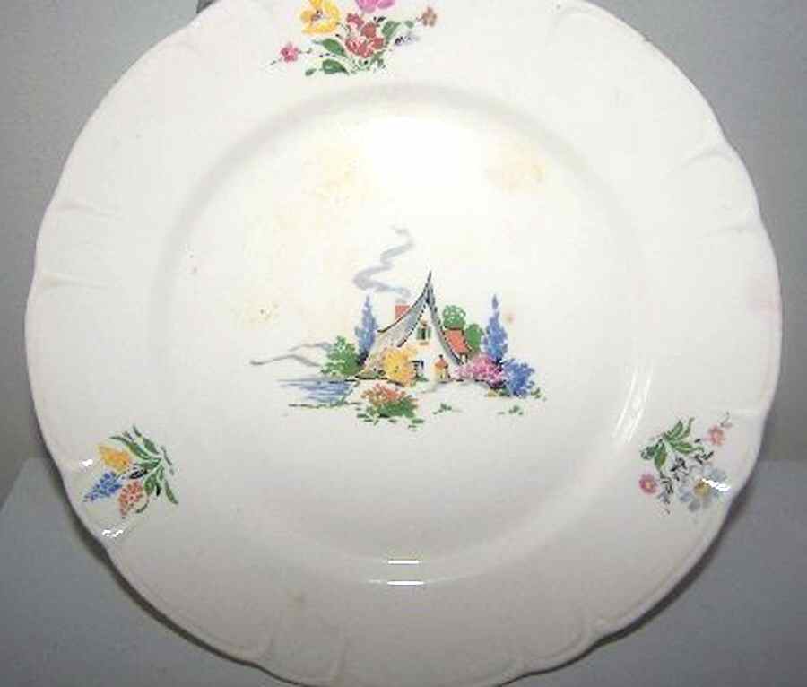 Liberty Dinner Plate by Illinois China -1