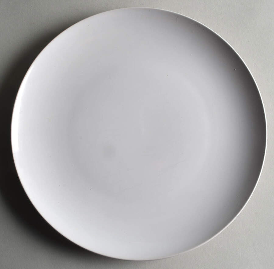 Fargrik White Dinner Plate by Ikea China-1