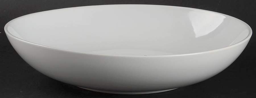 Fargrik White 9" Individual Pasta Bowl by Ikea China-1