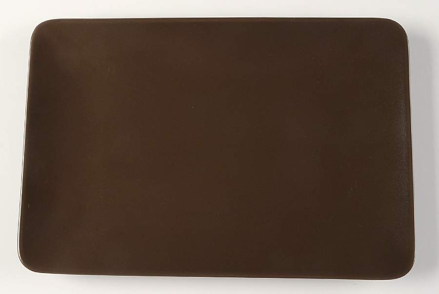 Dinera Brown 12" Rectangular Plate by Ikea China-1