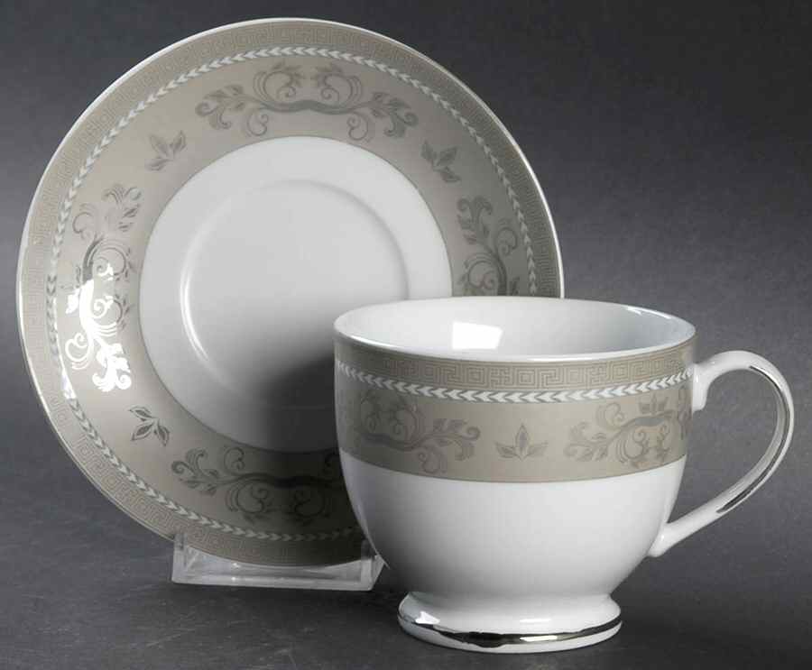 IFC8 Footed Cup & Saucer Set by Imperial Fine China-1