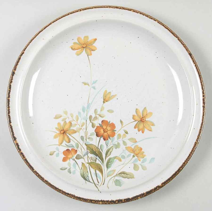 Spring Goldenrods Dinner Plate by International-1