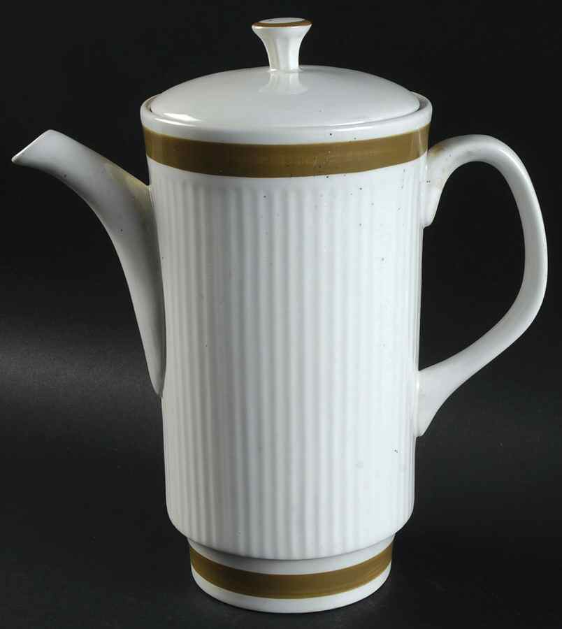 IDI5 Coffee Pot & Lid by Ideal Ironstone Ware-1