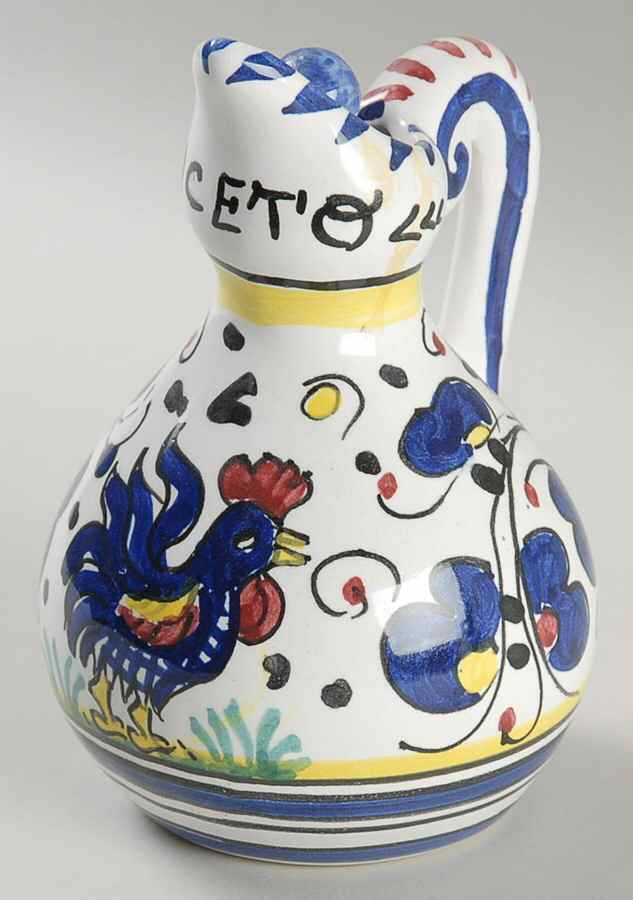 S0B4 Vinegar Cruet and Stopper by Sambuco Ceramiche-1