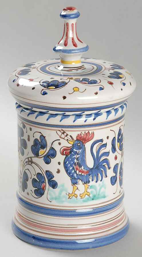 S0B4 Small Canister & Lid by Sambuco Ceramiche-1