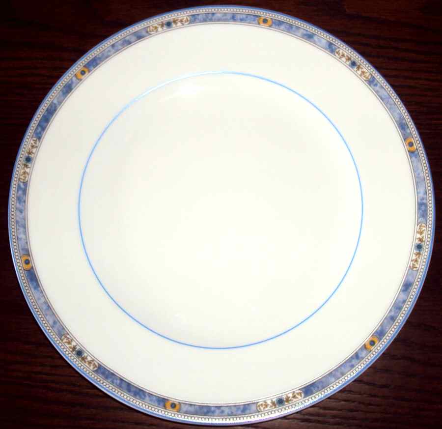 Esmeralda Blue Dinner Plate by Interiors (PTS)-1