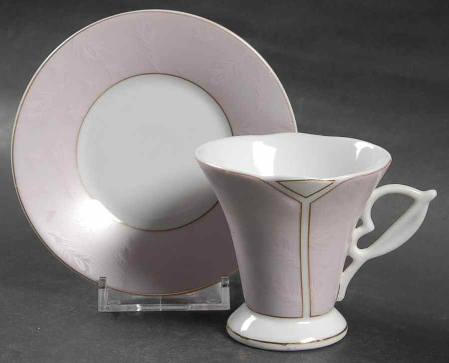 IFC12 Footed Demitasse Cup & Saucer Set by Imperial Fine China-1
