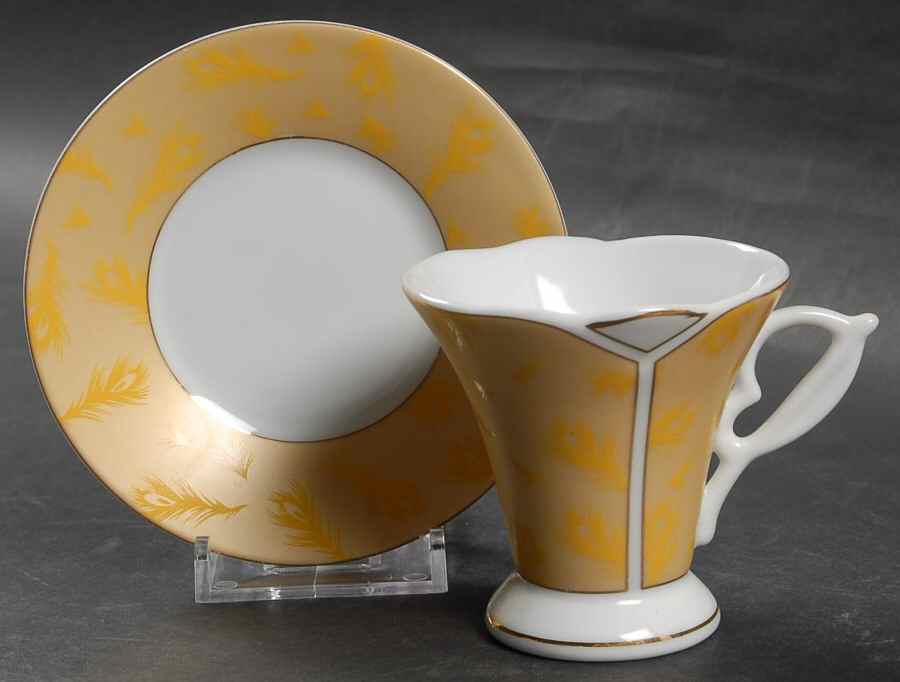 IFC12 Footed Demitasse Cup & Saucer Set by Imperial Fine China-1
